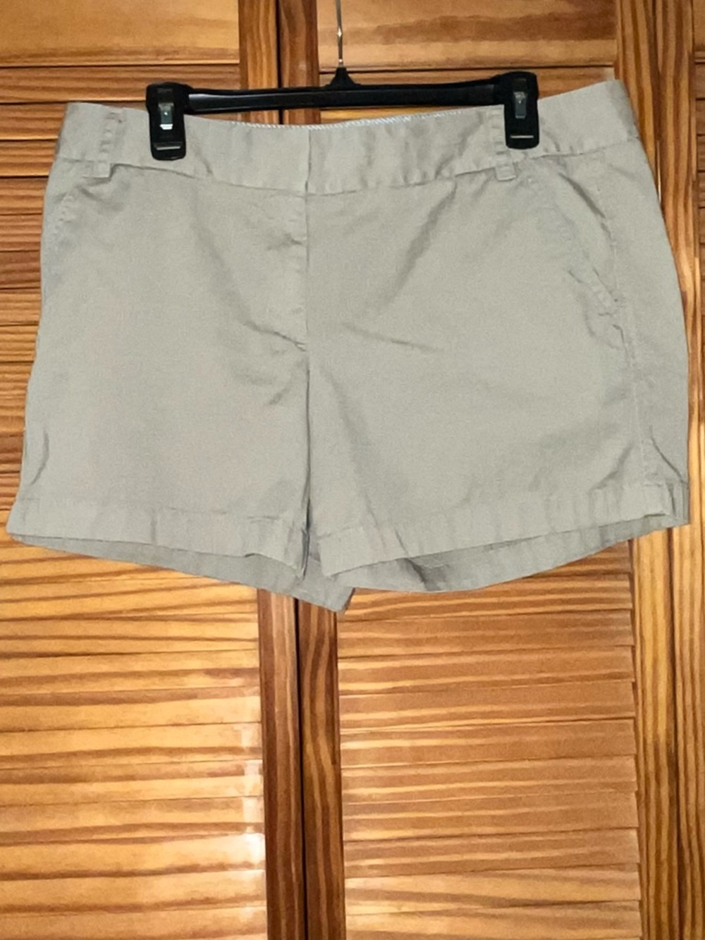 J Crew Cotton Chino Broken-In Size 12 Tan Shorts